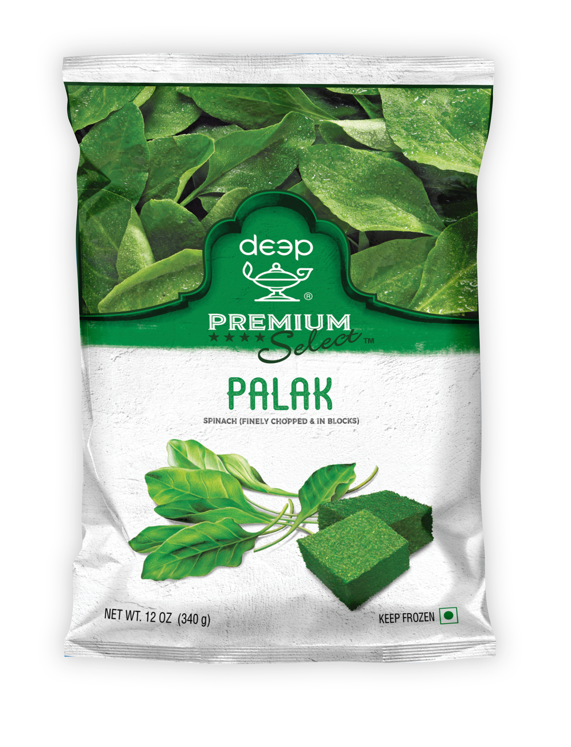 (DIQ39) PALAK (SPINACH) 0.340KG X 24