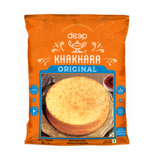 DEEP PLAIN KHAKHRA 0.200KG X 32
