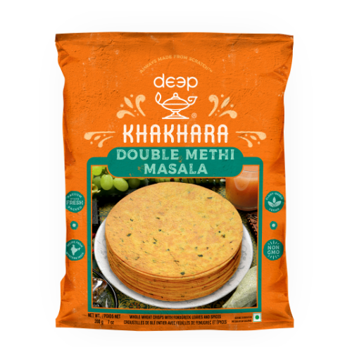 DEEP DOUBLE METHI MASALA KHAKHRA 0.200KG X 32