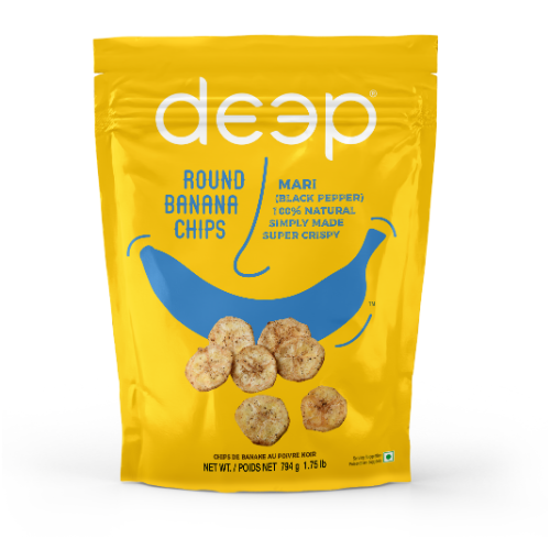 DEEP ROUND BANANA CHIPS MARI LARGE 0.794KG X 8