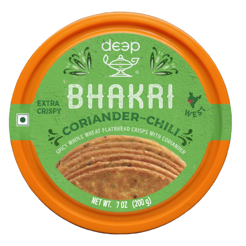 DEEP CHILLI CORIANDER BHAKHRI 0.200KG X 32