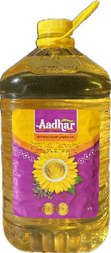 AADHAR REFINED SUNFLOWER OIL 5L X 4