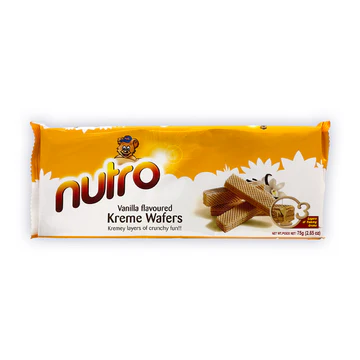 NUTRO WAFER VANILLA 0.150KG X 24