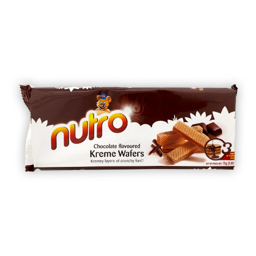 NUTRO WAFER CHOCOLATE 0.075KG X 24