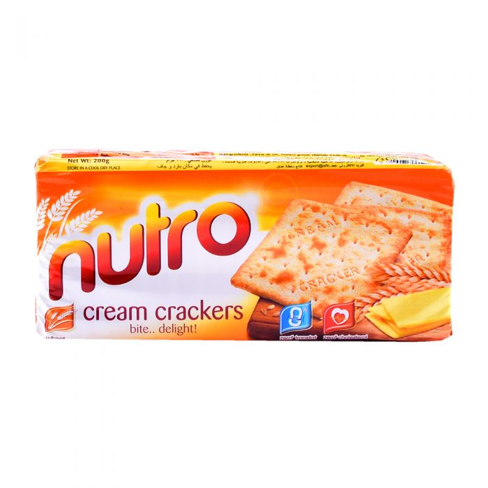 NUTRO CREAM CRACKER 0.200KG X 24