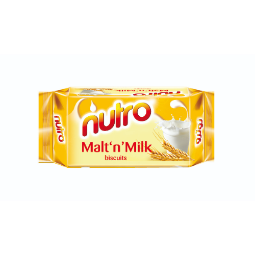 NUTRO MALT N MILK BISCUITS 0.600KG X 4