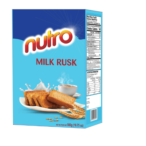 NUTRO MILK RUSK 0.560KG X 12