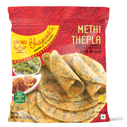 BHAGWATIS METHI THEPLA 0.256KG X 24