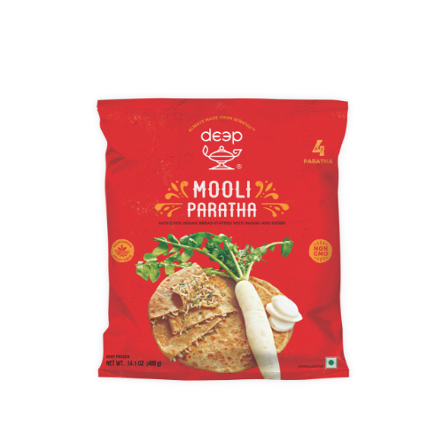DEEP MOOLI PARATHA 0.400KG X 24