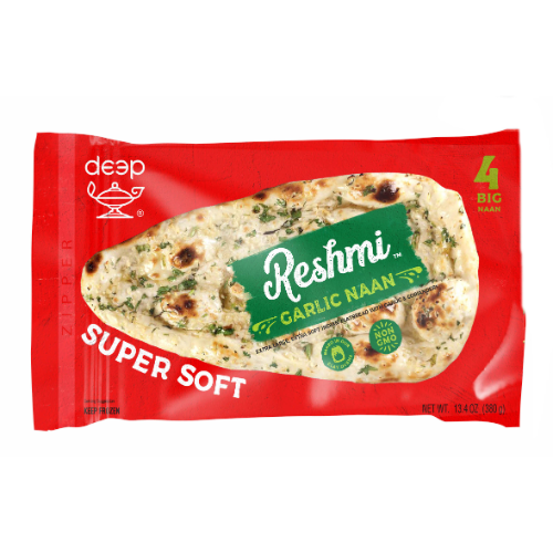 DEEP RESHMI GARLIC NAAN 0.380KG X 24