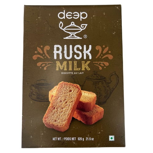DEEP MILK RUSK 0.620KG X 12