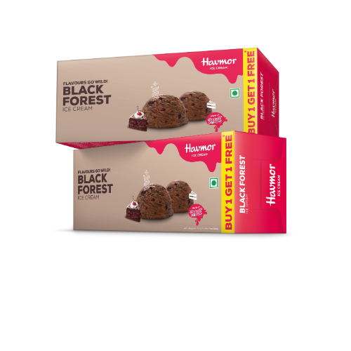 Havmor Black Forest (1 + 1 Combo) 700ML X 44