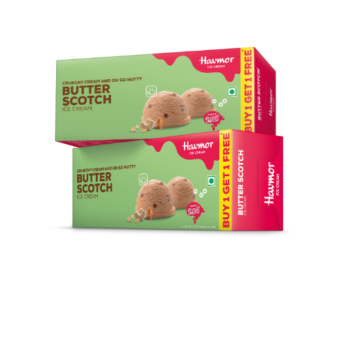 Havmor Butter Scotch (1 + 1 Combo) 700ML X 44