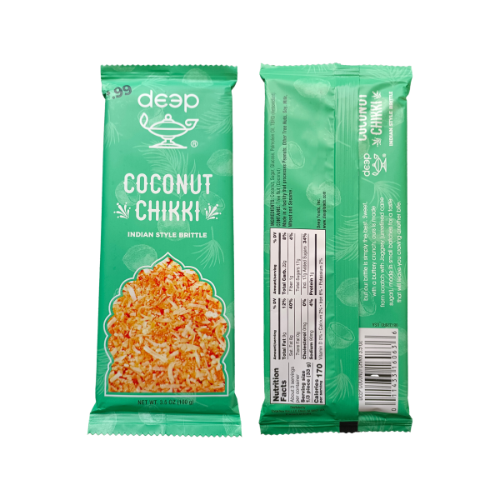 DEEP COCONUT CHIKKI BAR 0.100KG X 30