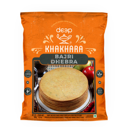 (00139) DEEP BAJRI DHEBRA KHAKHRA 0.180KG X 32