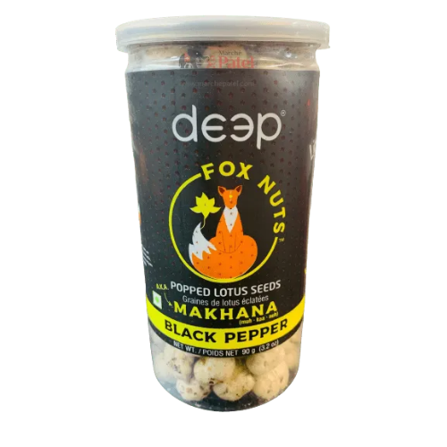 (DM04) MAKHANA BLACK PEPPER 0.090KG X 12