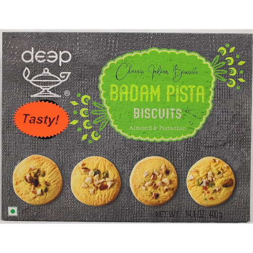 (DC32) BADAM BISCUITS 0.400KG X 18