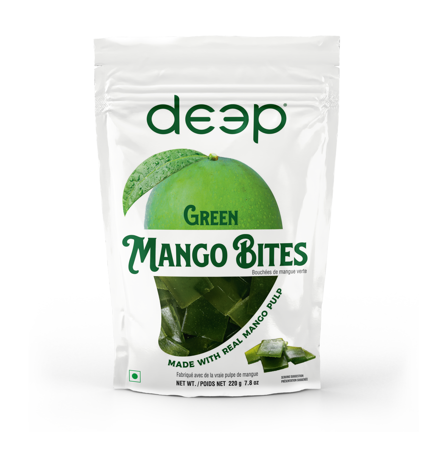 (DFB2) GREEN MANGO BITES 0.220KG X 18