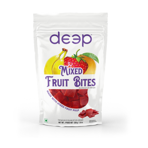 DEEP MIXED FRUIT BITES 0.220KG X 18