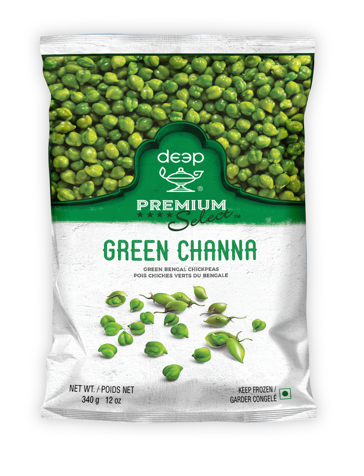 DEEP GREEN CHANNA 0.340KG X 24