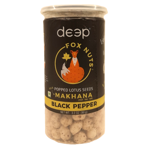 DEEP MAKHANA BLACK PEPPER 0.090KG X 12
