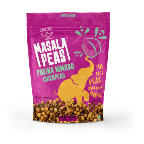 DEEP MASALA CHICKPEAS PUDINA NIMBOO 0.227KG X 18
