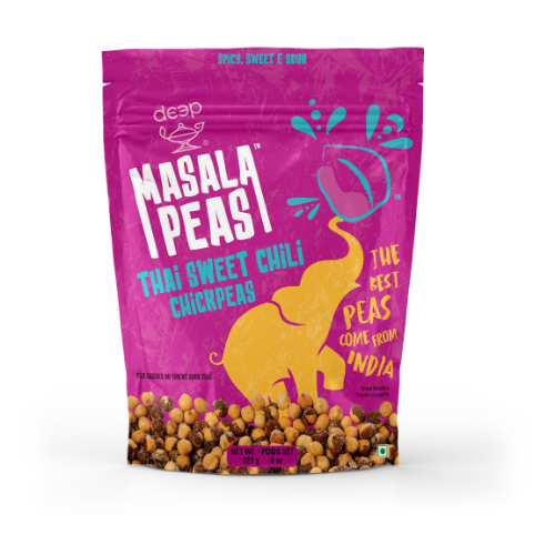 DEEP MASALA CHICKPEAS THAI SWEET CHILLI 0.227KG X 18