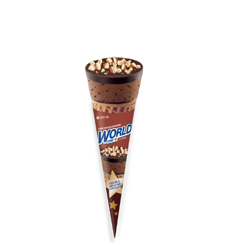 Havmor Double Belgian Choco (Cone) 150ML X 8