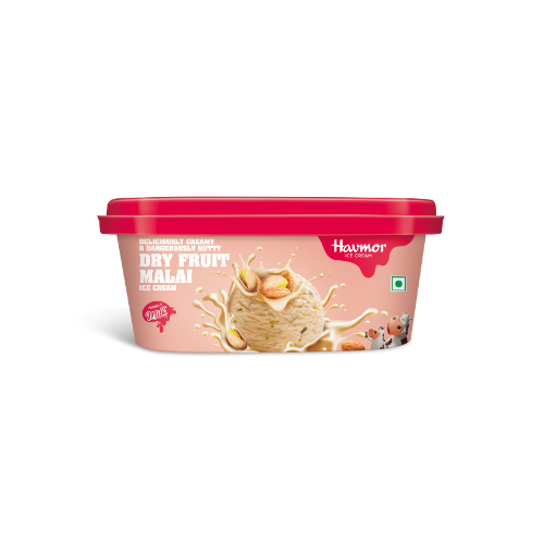 Havmor Dryfruit Malai (Tub) 750ML X 18