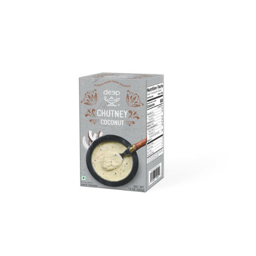 DEEP COCONUT CHUTNEY 0.283KG X 12