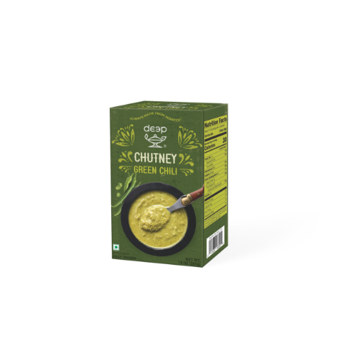 DEEP GREEN CHILI CHUTNEY 0.283KG X 12