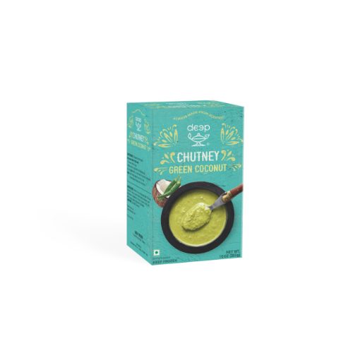 DEEP GREEN COCONUT CHUTNEY 0.283KG X 12