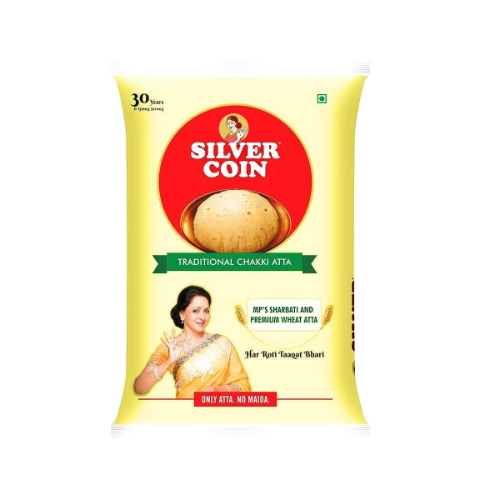 SILVERCOIN ATTA - 10KG X 2