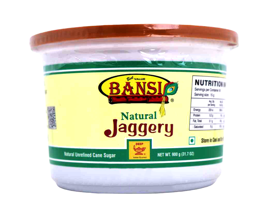 BANSI NATURAL JAGGERY 0.900KG X 12