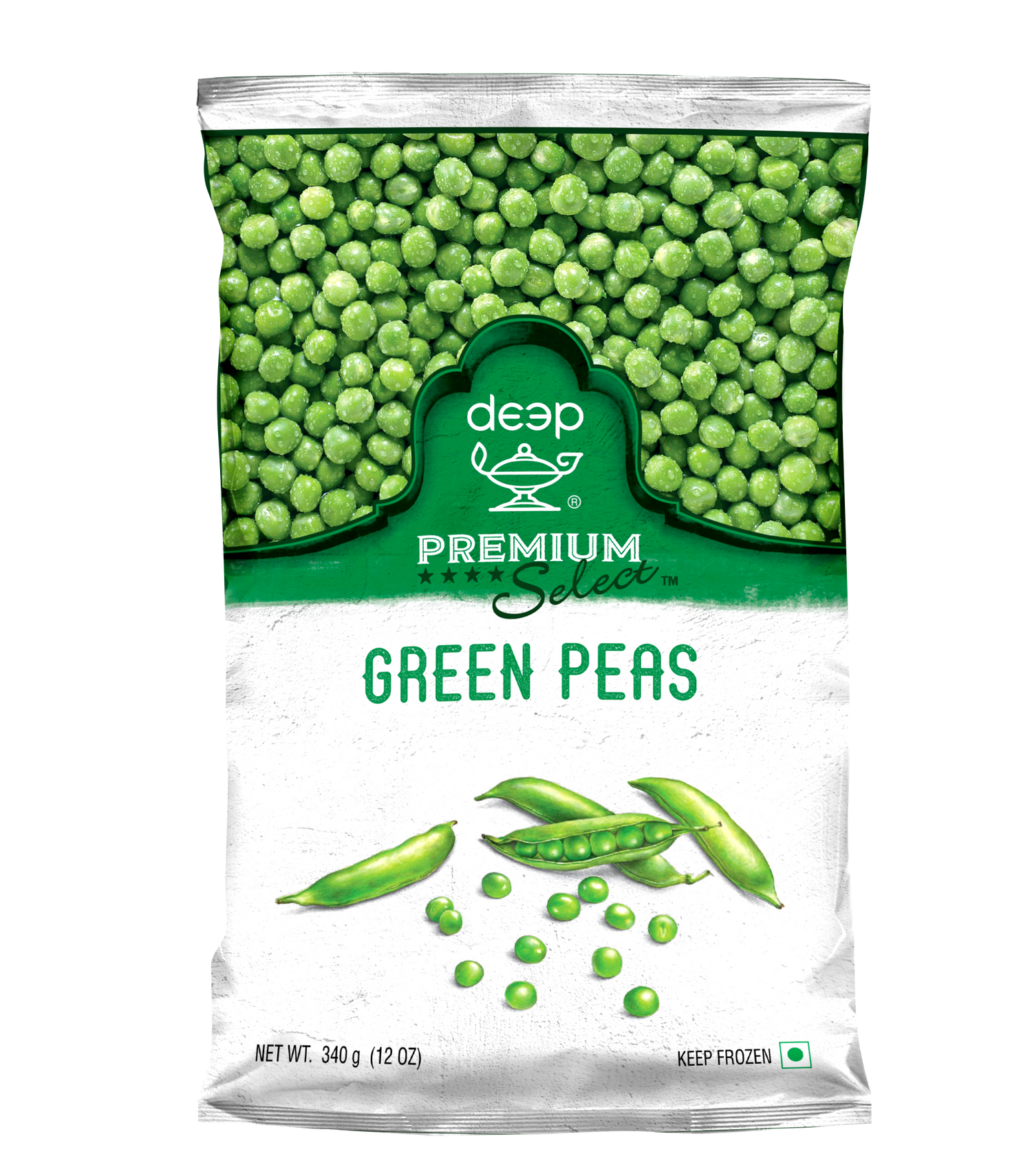 (DIQ88) GREEN PEAS 0.340KG X 24