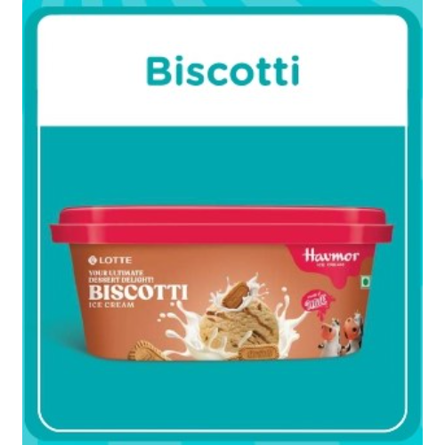 Havmor Biscotti (Tub) 750ML X 18