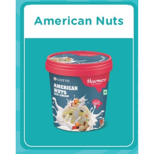 Havmor American Nuts (Jumbo Cup) 110ML X 12