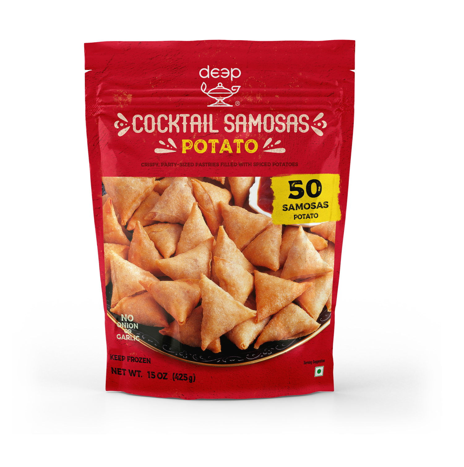 DEEP COCKTAIL POTATO SAMOSA 0.425KG X 24