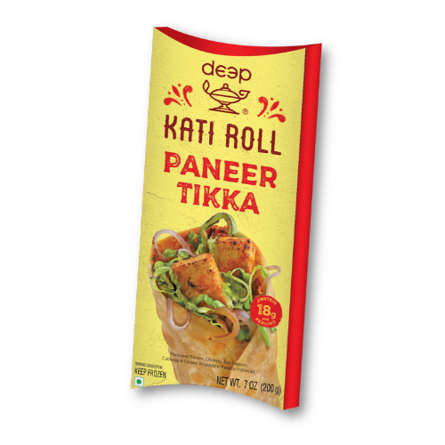 DEEP KATI ROLL PANEER TIKKA 0.200KG X 24
