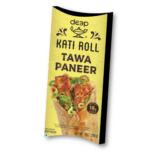 DEEP KATI ROLL TAWA PANEER 0.200KG X 24