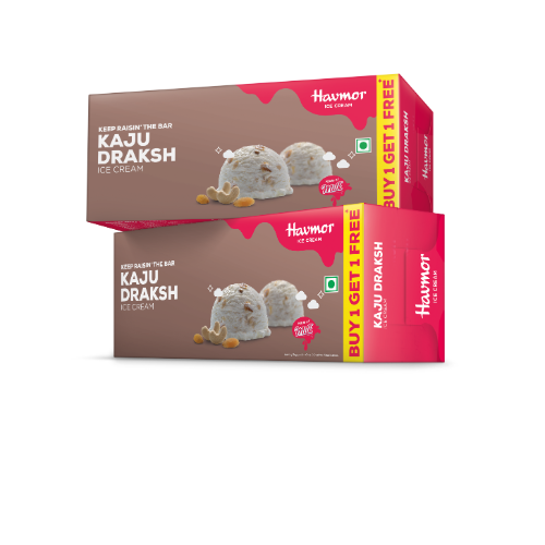 Havmor Kaju Draksh (1 + 1 Combo) 700ML X 44