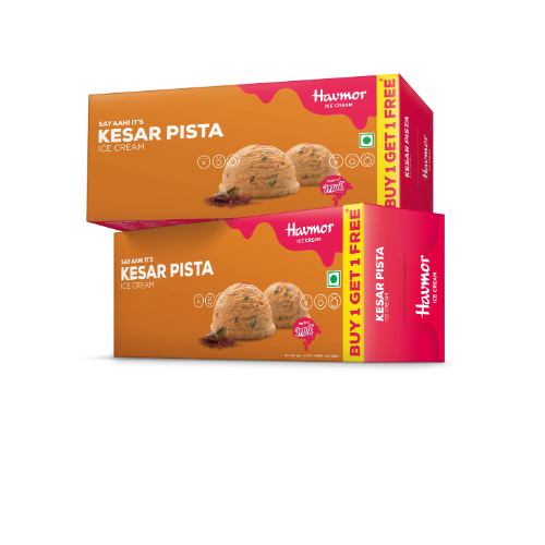 Havmor Kesar Pista (1 + 1 Combo) 700ML X 44