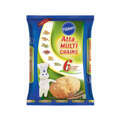 PILLSBURY MULTIGRAIN ATTA 5KG X 4