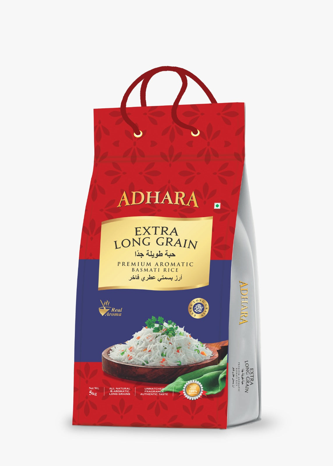 ADHARA ROZANA RICE LONG GRAIN 5KG X 4