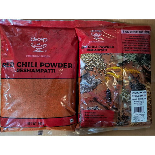 DEEP RED CHILLI POWDER RSP 0.800KG X 10