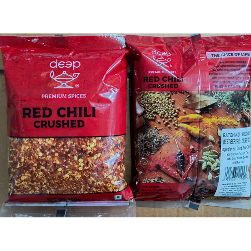 DEEP RED CHILLI CRUSHED 0.200KG X 20