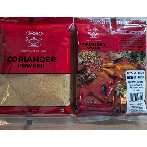 DEEP CORIANDER POWDER 0.200KG X 20