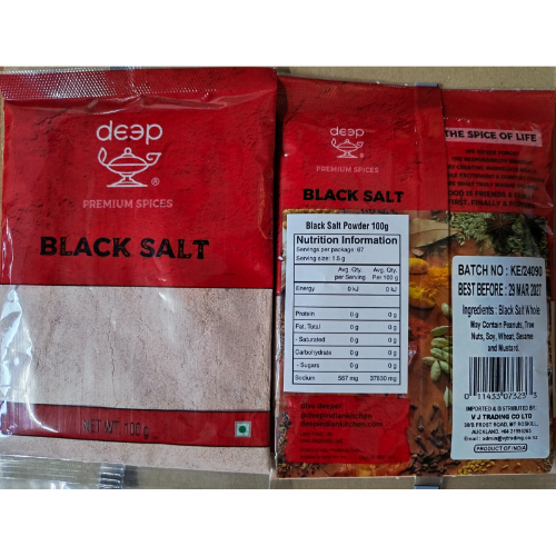 DEEP BLACK SALT POWDER 0.100KG X 40