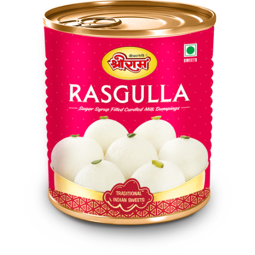 SHREE RAM RASGULLA 1.000KG X 18