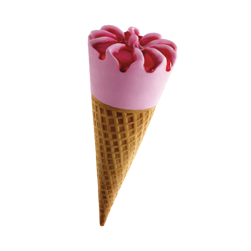Havmor Yummy Strawberry (Cone) 110ML X 14